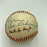 Earl Averill Burleigh Grimes Waite Hoyt Hall Of Fame Multi Signed Baseball JSA