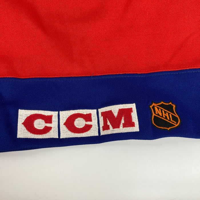 1992 NHL All Star Game Team Signed Authentic CCM Jersey Wayne Gretzky JSA COA