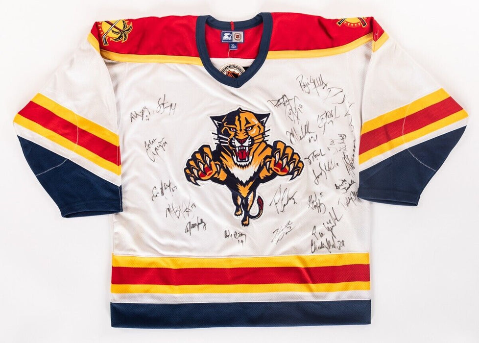 1994-95 Florida Panthers Team-Signed Authentic NHL Jersey Brian Skrudland LOA