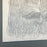 Beautiful Roy Campanella 1995 Daniel O'Leary Hand Drawn 15x20 Portrait Art