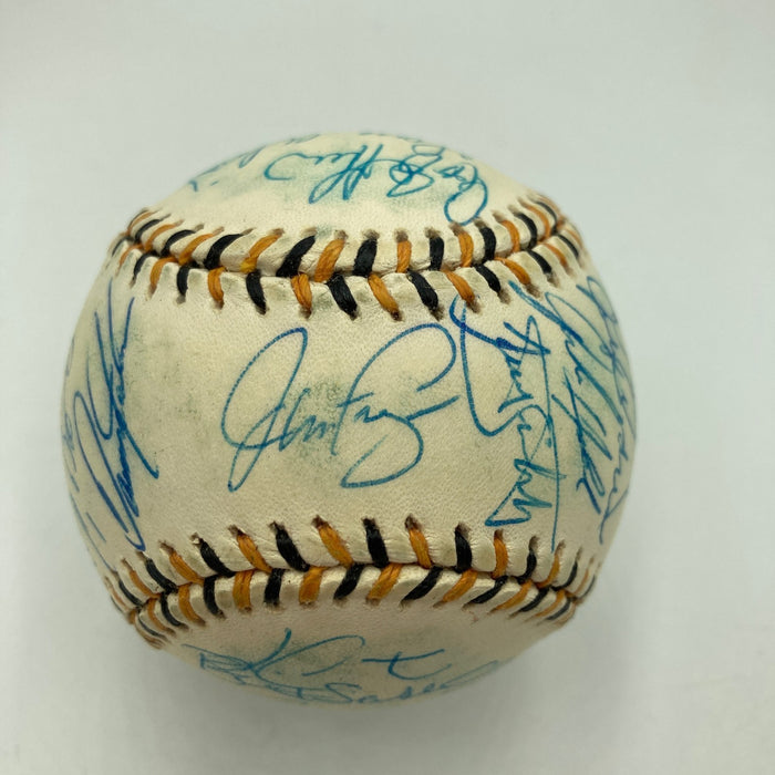 1994 All Star Game National League Team Signed Baseball Barry Bonds PSA DNA COA