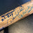 The Finest Derek Jeter Rookie Of The Year Winners Signed Baseball Bat 35 Sig JSA