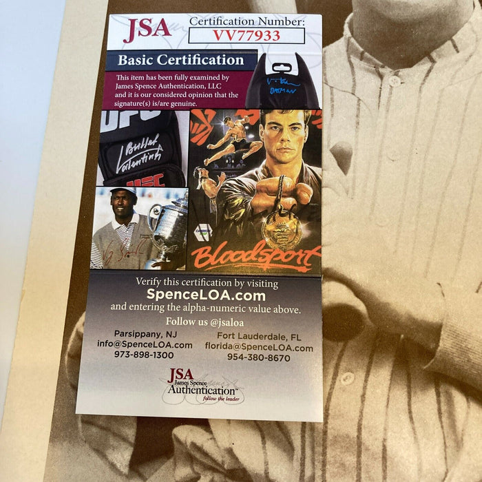 George Kelly Signed Autographed 1942 M114 Baseball Magazine Premium JSA COA