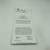Frank Robinson Signed Heavily Inscribed Career STAT Baseball Reggie Jackson COA