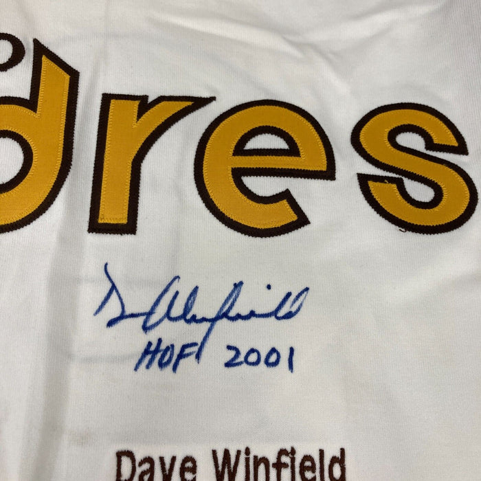 Dave Winfield Signed Authentic Mitchell & Ness 1978 San Diego Padres Jersey