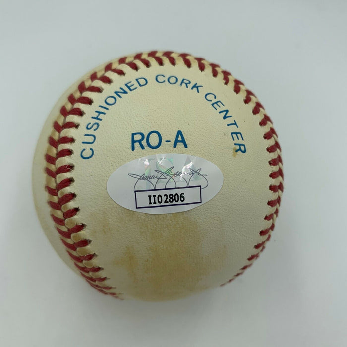 Debbie Gibson Signed 1980's American League Baseball JSA COA Singer Celebrity