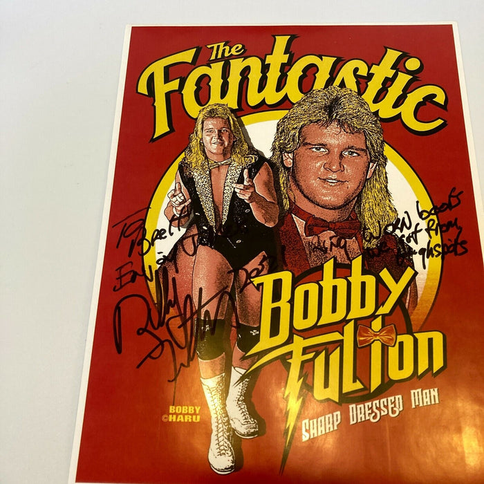 Bobby Fulton WWE WWF Signed Autographed Wrestling Photo