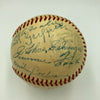 Cy Young Jimmie Foxx Tris Speaker Hall Of Fame Multi Signed Baseball Beckett COA
