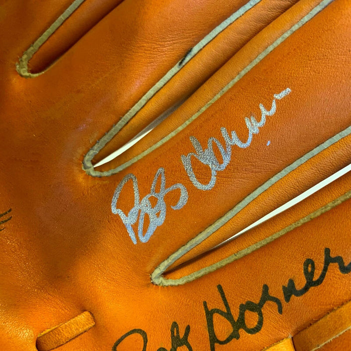 Bob Horner Signed Vintage 1970's Game Model Glove With JSA COA