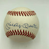 Mickey Mantle Signed American League Baseball PSA DNA Graded MINT 9