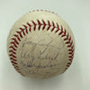 1986 New York Mets World Series Champs Team Signed Game Used Baseball MLB Holo