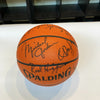 The Finest Michael Jordan Rookie 1984 Bulls Team Signed Basketball Beckett 9