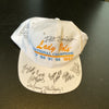 1996 Tennessee Lady Volunteers National Champs Team Signed Hat Pat Summitt JSA