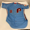 Juan Samuel 1987 Game Used Philadelphia Phillies Jersey MEARS A10 The Finest
