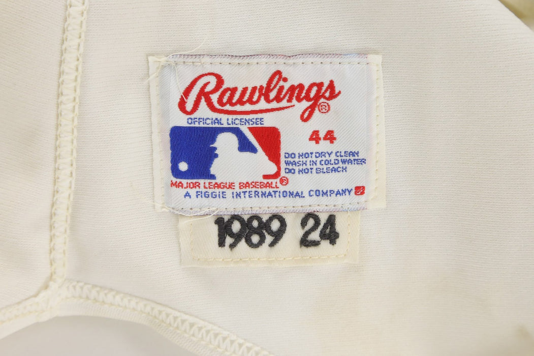 Willie Mays Signed San Francisco Giants 1989 Game Model Jersey PSA DNA COA
