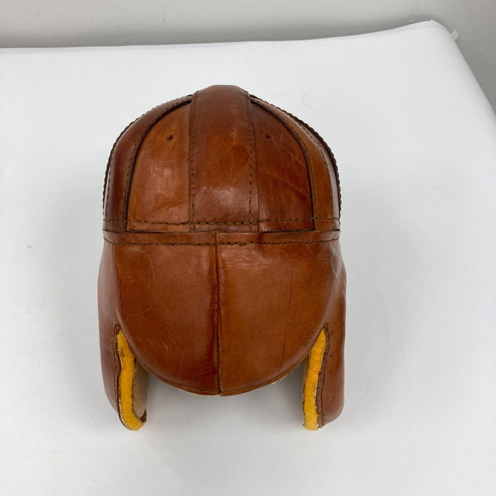 Otto Graham Hall Of Fame 1965 Signed Full-Size Leather GLORY Helmet JSA COA