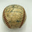The Most Complete 1954 NY Giants World Series Champs Team Signed Baseball PSA