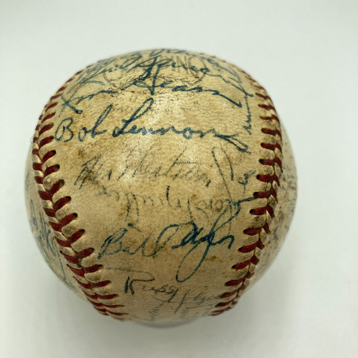 The Most Complete 1954 NY Giants World Series Champs Team Signed Baseball PSA