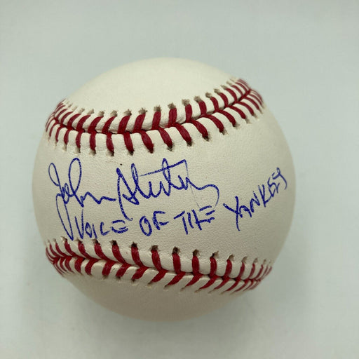 John Sterling "Voice Of The Yankees" Signed Major League Baseball JSA #MM99690
