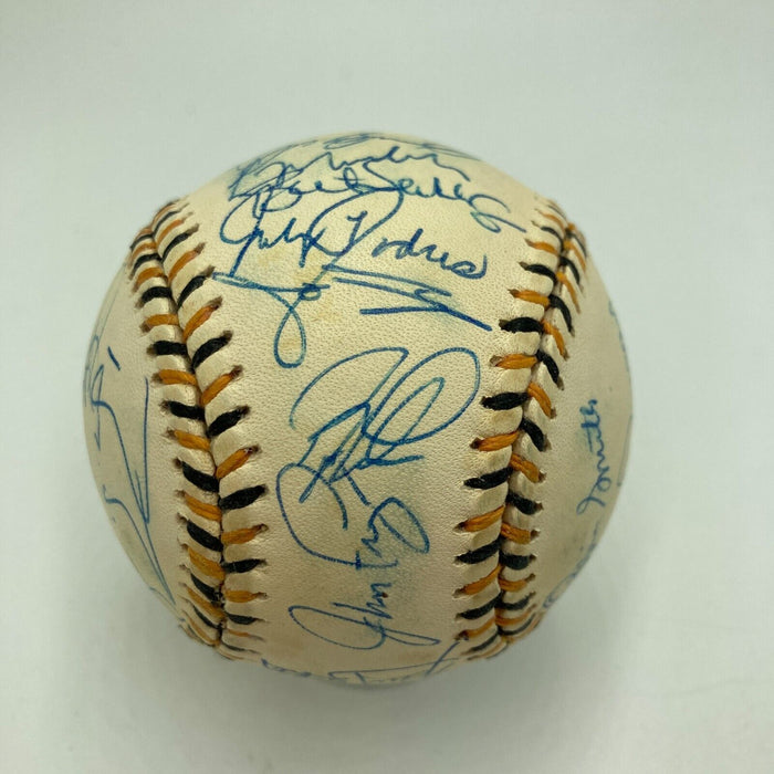 1994 All Star Game National League Team Signed Baseball Barry Bonds PSA DNA COA