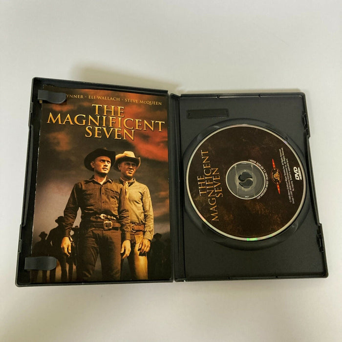 Robert Vaughn Signed The Magnificent Seven DVD Movie JSA COA