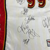 1999-2000 Atlanta Hawks Team Signed Game Issued Jersey JSA COA