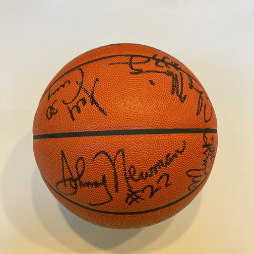 1992-93 Charlotte Hornets Team Signed Spalding Official NBA Game Basketball
