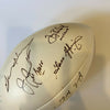 2005 Super Bowl Signed Football Dan Marino Gene Hackman Jack Kemp John Mccain