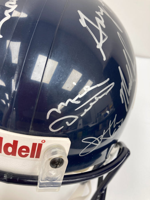 1985 Chicago Bears Super Bowl Champs Team Signed Helmet Walter Payton JSA COA