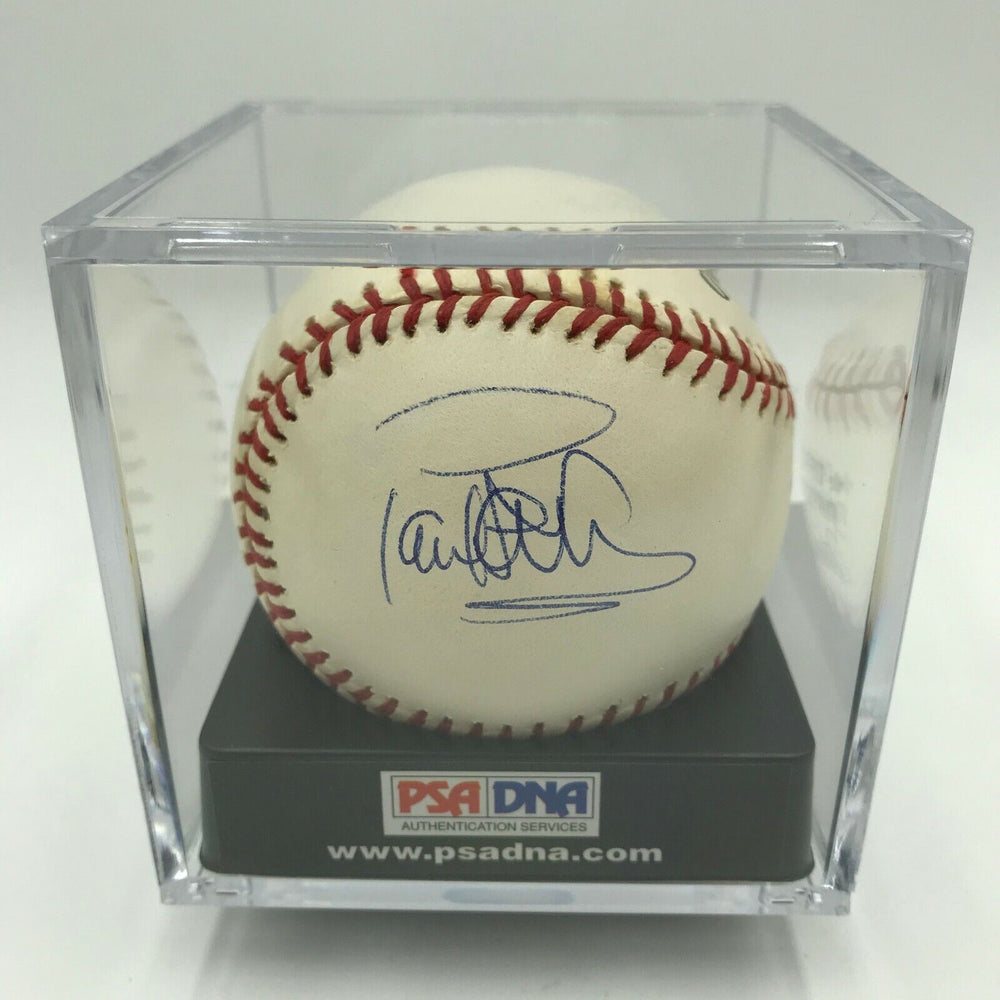 Extraordinary Paul Newman Single Signed National League Baseball PSA DNA COA