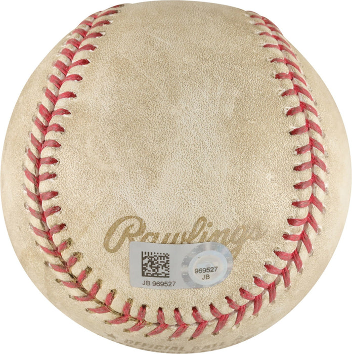 2016 World Series Game 3 Game Used Baseball MLB Authentic Hologram Chicago Cubs