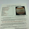 Extraordinary Rookie Of The Year Signed Baseball (20) Willie Mays Tom Seaver JSA