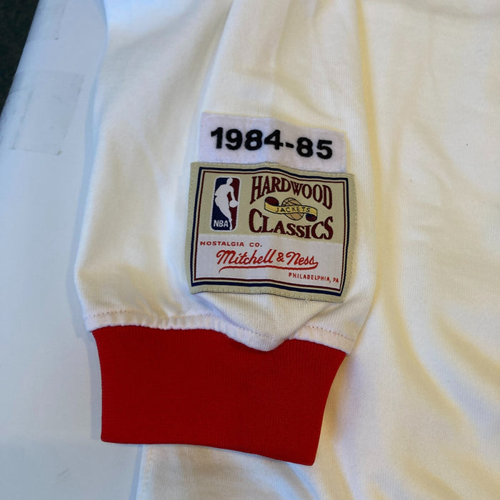 Michael Jordan Signed 1984 Rookie Chicago Bulls Game Model Warmup Jacket UDA COA