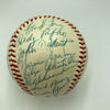 1957 Milwaukee Braves World Series Champs Team Signed Baseball PSA DNA & Beckett