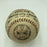 Ernest C. Quigley Single Signed 1928 Tour Of Japan Baseball JSA COA RARE