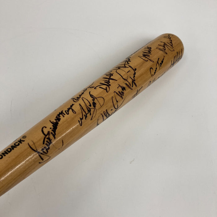 Kirby Puckett 1993 Minnesota Twins Team Signed Rawlings Bat Beckett COA