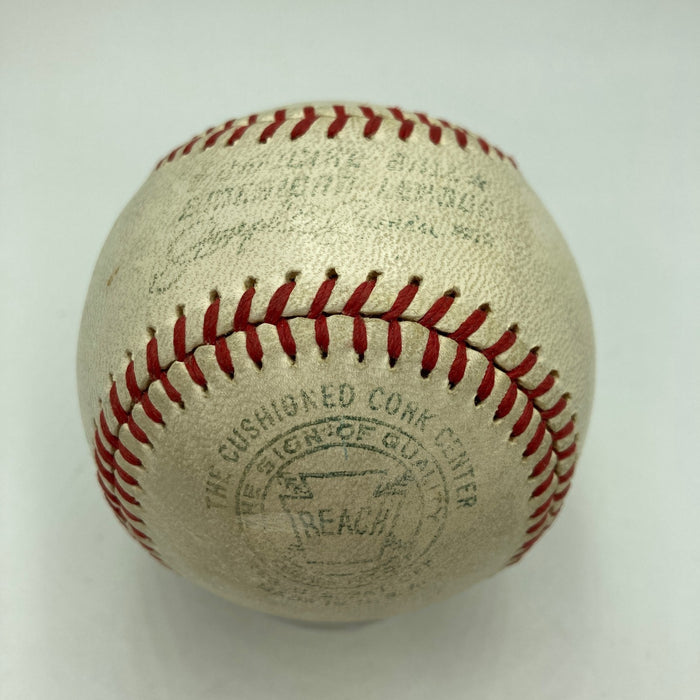 Roger Maris Playing Days Single Signed 1961 American League Baseball Beckett COA