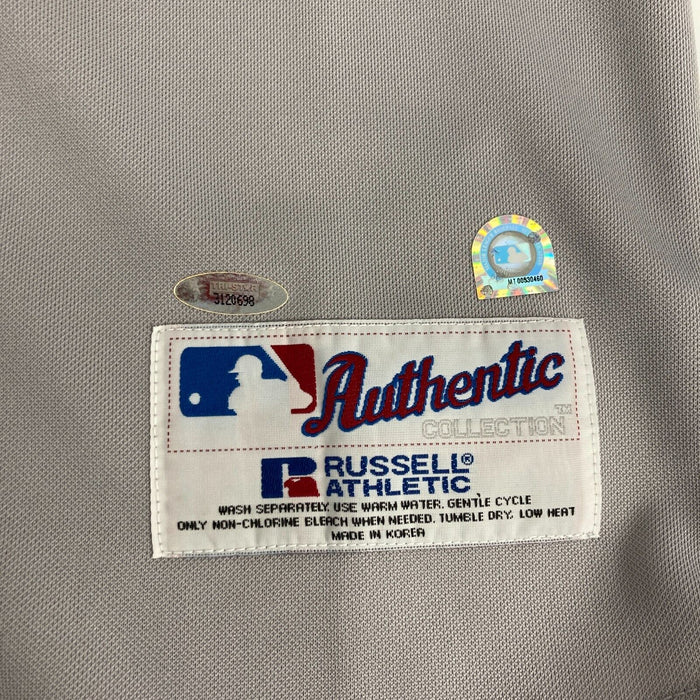 Jim Rice Signed Authentic Russell Boston Red Sox Jersey MLB & Tristar Certified