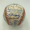 Willie Mays Hank Aaron Hall Of Fame Multi Signed Baseball JSA COA
