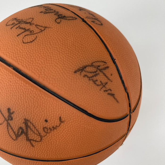 Michael Jordan 1984 Team USA Olympics Team Signed Basketball JSA COA