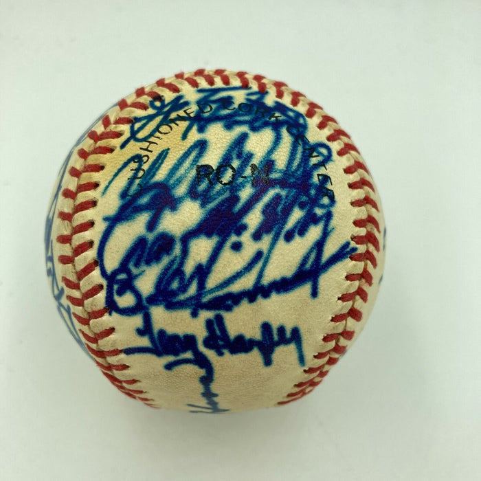 1985 Atlanta Braves Team Signed Autographed Official National League Baseball