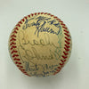 Hall Of Fame Multi Signed Baseball 33 Sigs Hank Aaron JSA COA