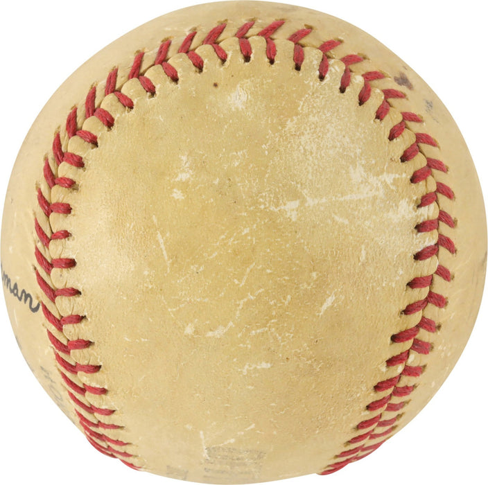 Gil Hodges & Don Drysdale Signed Baseball JSA COA