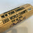 1999 New York Yankees World Series Champs Team Signed Bat Derek Jeter Steiner