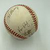 1989 Oakland A's Athletics World Series Champs Team Signed Baseball JSA COA