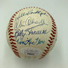 Thurman Munson 1976 All Star Game Team Signed Baseball JSA COA