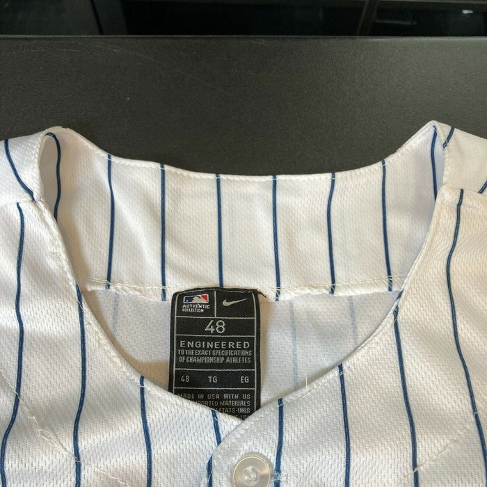 John Sterling "Voice Of The Yankees" Signed New York Yankees Jersey JSA COA