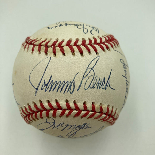 1975 Cincinnati Reds World Series Champs Team Signed Baseball PSA DNA