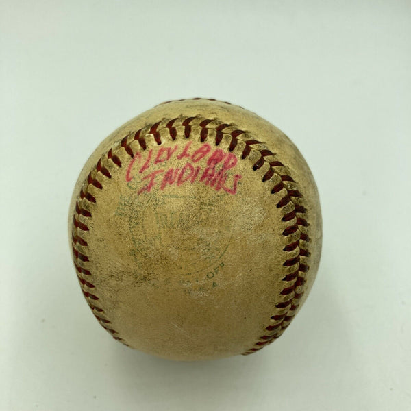 1950's Cleveland Indians Game Used Official American League (Harridge) Baseball