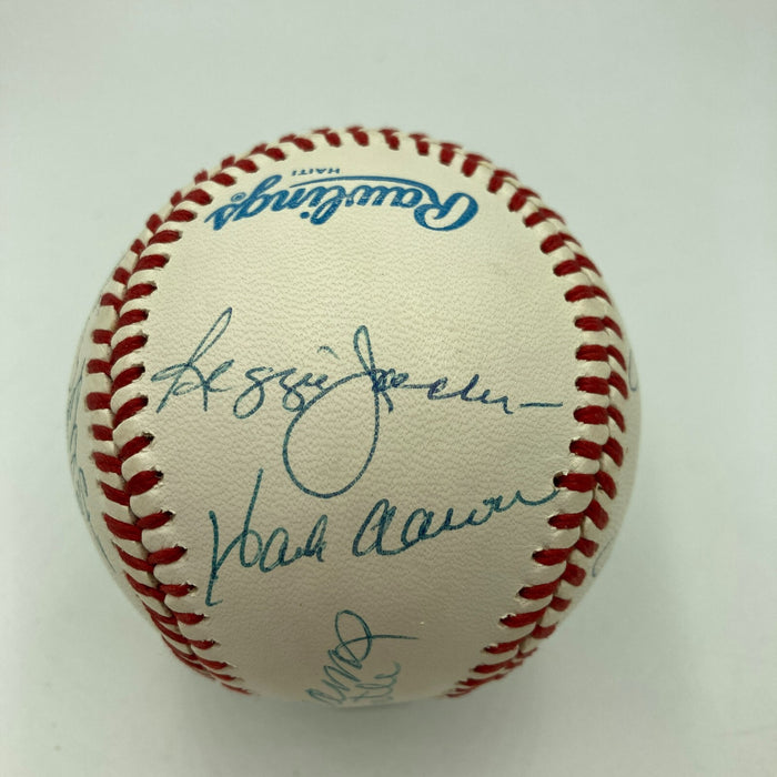500 Home Run Signed Baseball Mickey Mantle Ted Williams Willie Mays 11 Sigs JSA